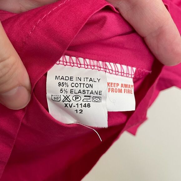 NWT Nasty Gal Sleeve It Out Puff Sleeve Cropped Blouse in Hot Pink - Picture 4 of 9